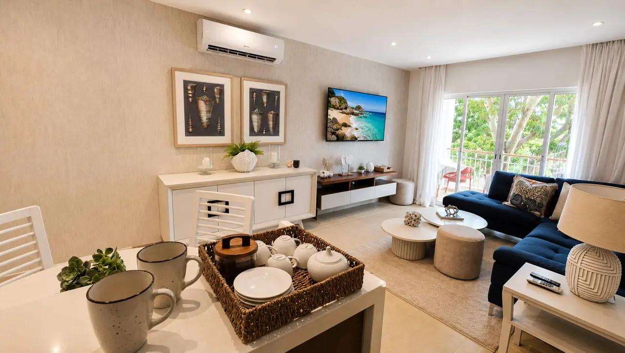 Cadaqués, plage et parc aquatique: Salon