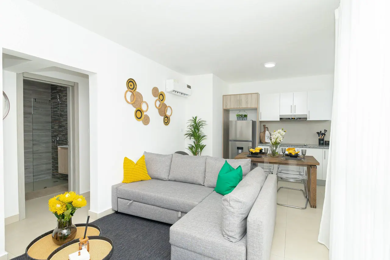 Two suites: Living room