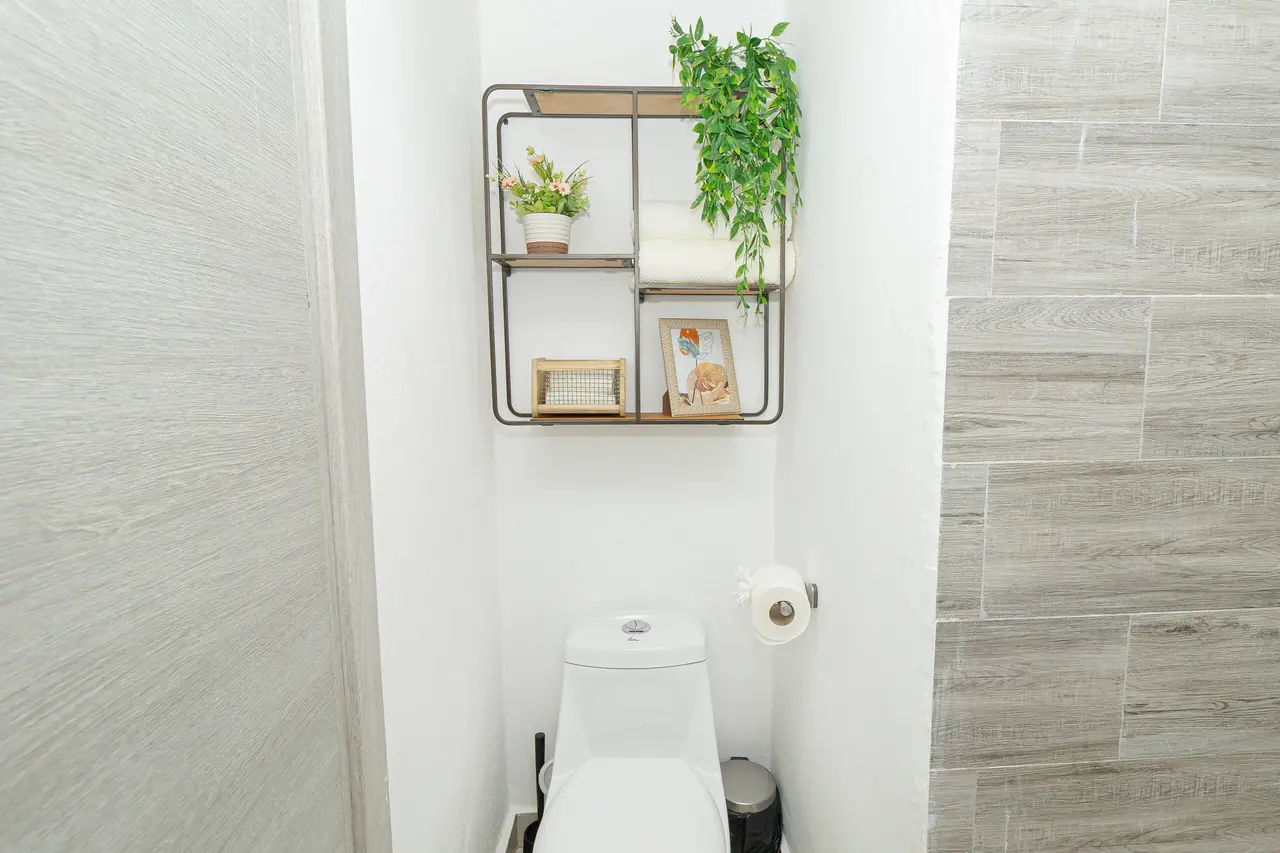 Two suites: Bathrooms