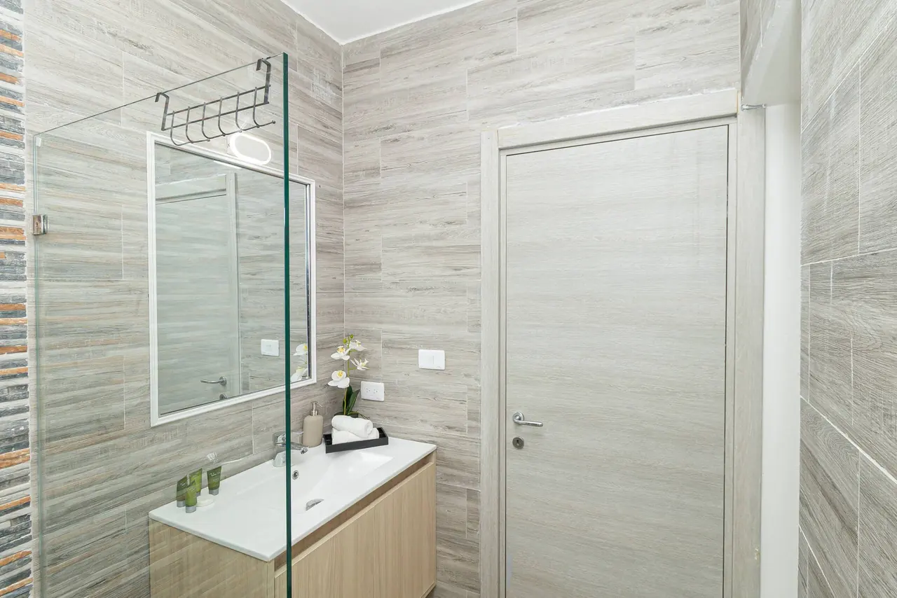 Two suites: Bathrooms
