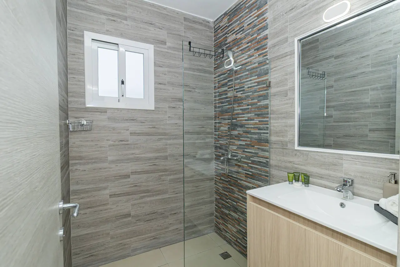 Two suites: Bathrooms