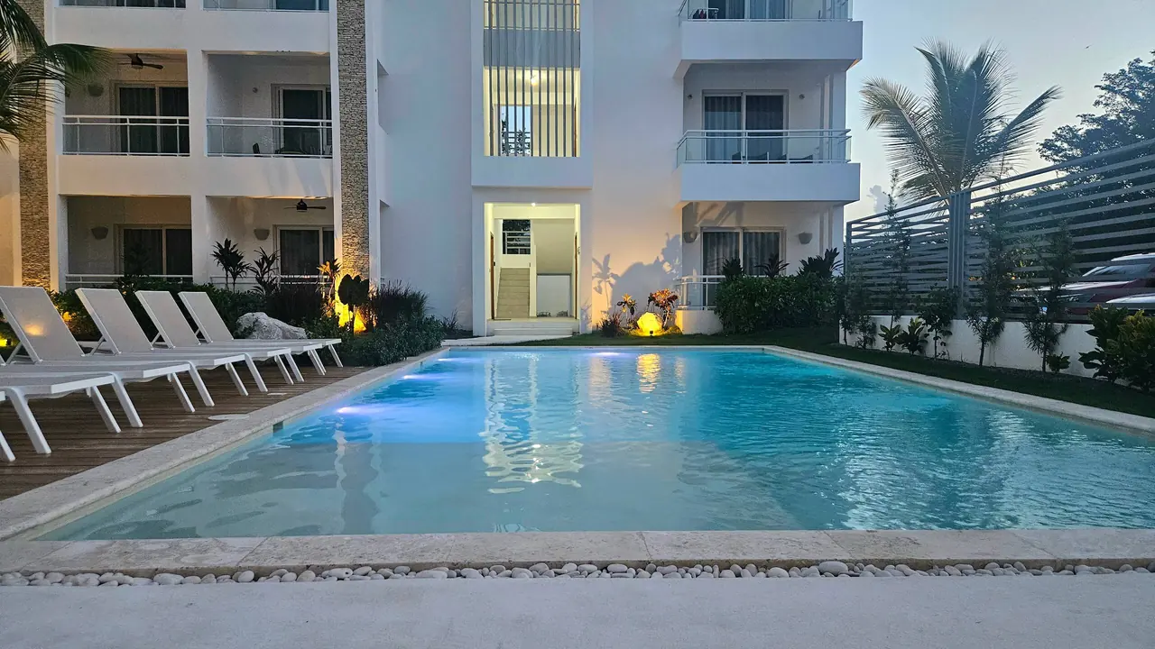 Coral Azul Studio: Pool