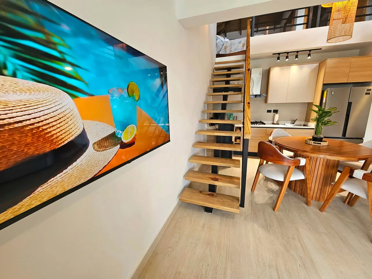 Penthouse Estrella: Living room