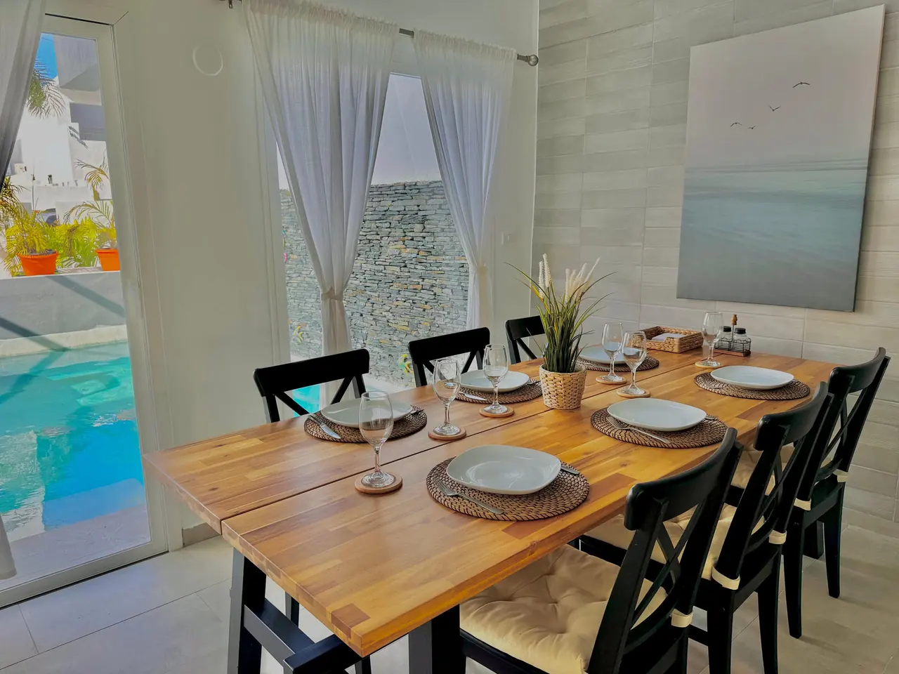 Villa Bayahibe: Salle à manger