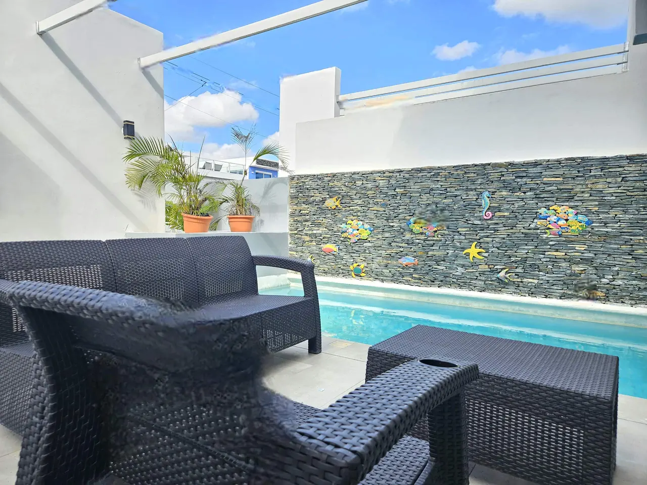 Villa Bayahibe: Piscine